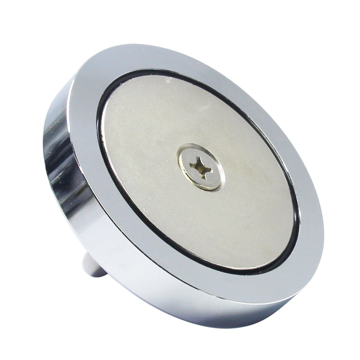 Brute Magnetics, 1200 lb Single Sided Fishing Magnet, Bottom View