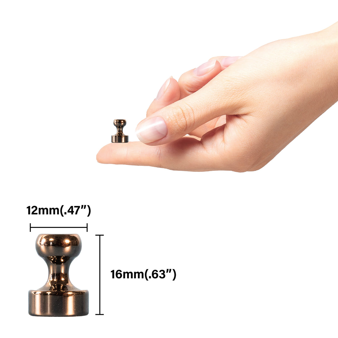 12 Magnetic Push Pins