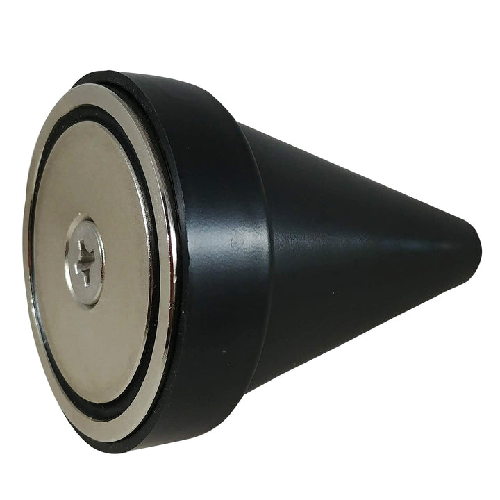 Brute Magnetics, Anti-Snag Plastic Cone for 1,000 Single Sided Magnet- Black