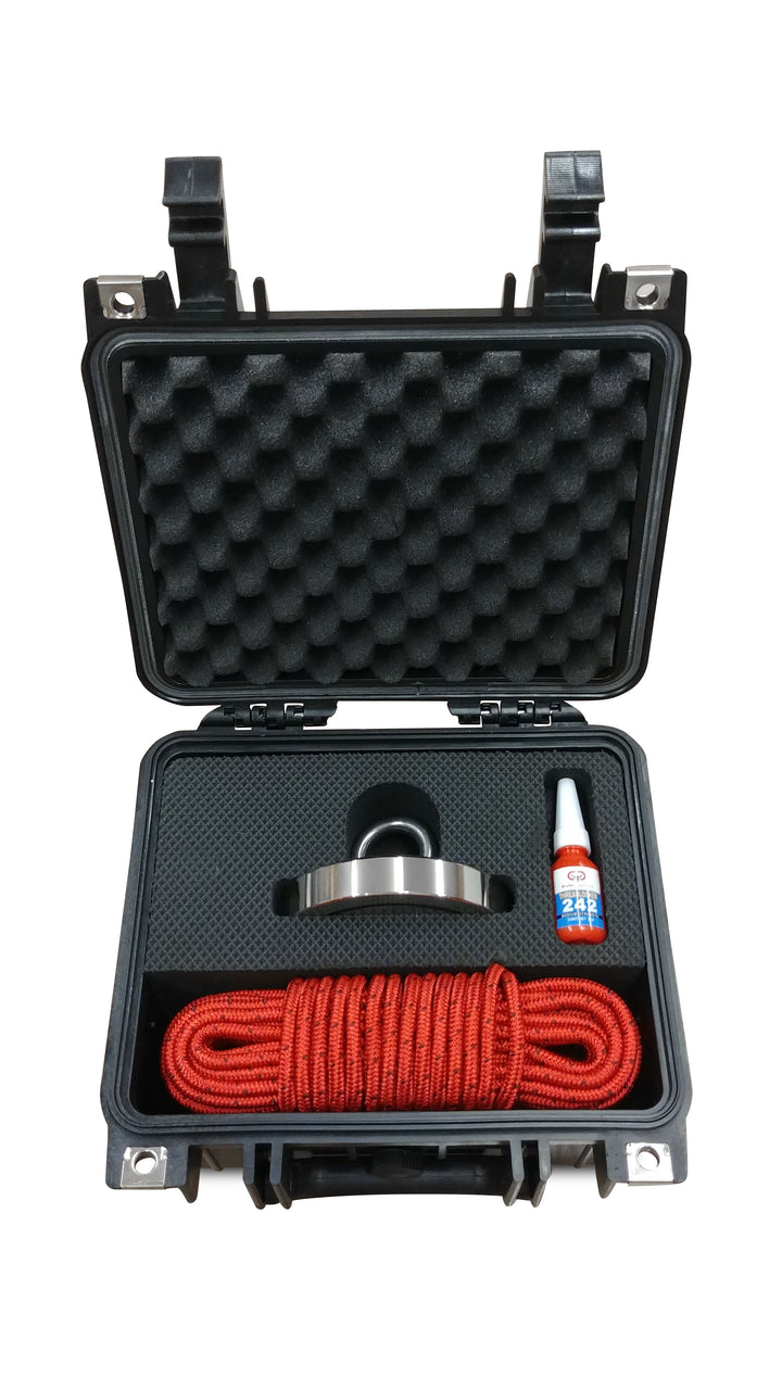 Brute Magnetics, Box with Rope, Magnet, and Threadlocker