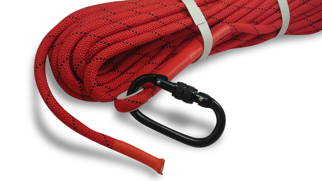 Brute Magnetics, Extra Heavy Duty Double Braided 0.40” Rope with Carabiner