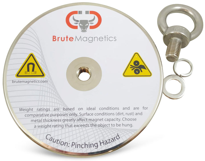Brute Magnetics, The Dock Buster 2100 lb Magnet Disassembled