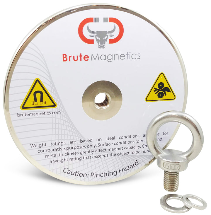 Brute Magnetics, The Dock Buster 2100 lb Magnet Disassembled