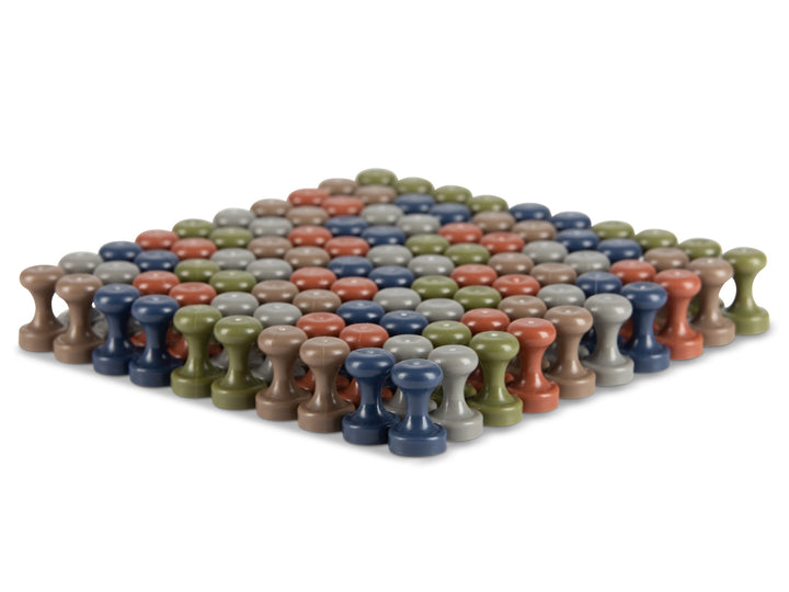 Brute Magnetics, Dark Earth Tones Magnetic Push Pins