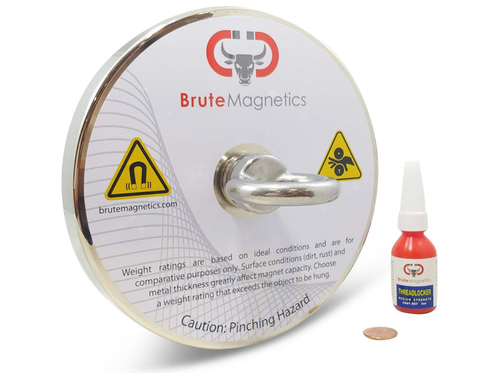 Brute Magnetics, The Dock Buster 2100 lb Magnet with Threadlocker