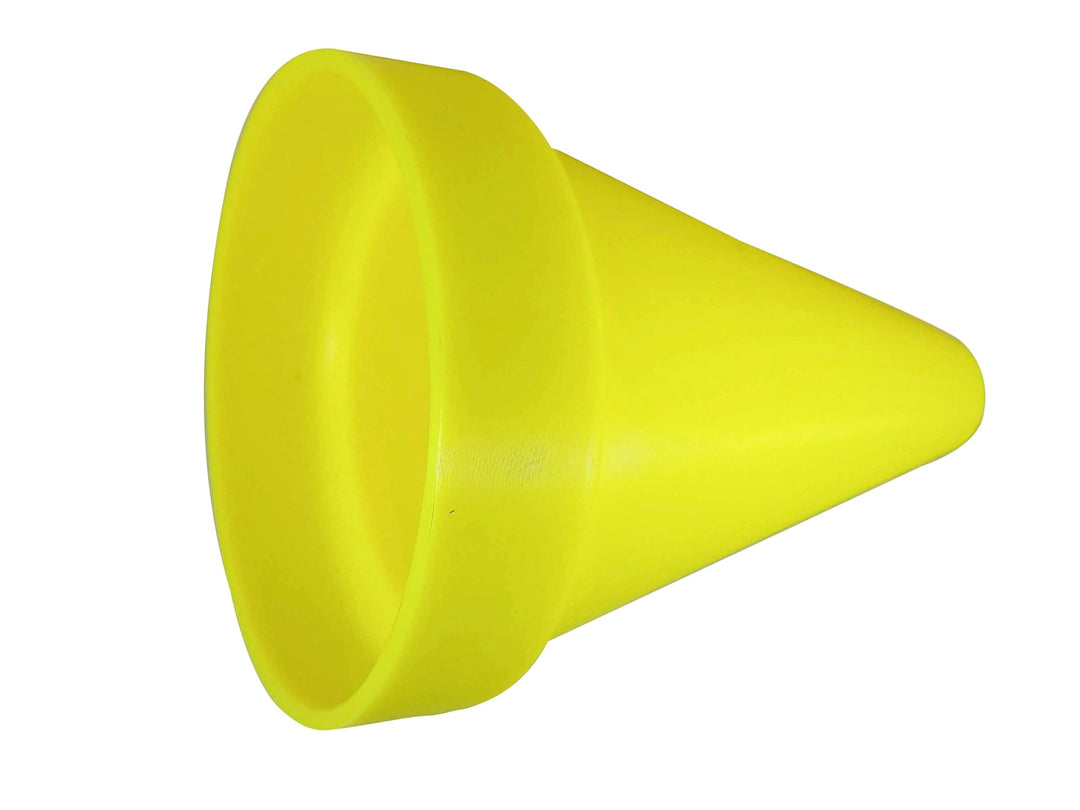 Brute Magnetics, Anti-Snag Plastic Cone for 1,200 lb Single Sided Magnet - Yellow