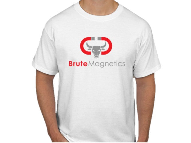 Brute Magnetics, T-Shirt White
