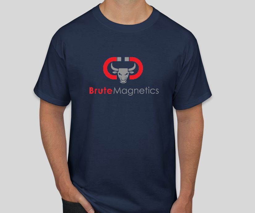 Brute Magnetics, T-Shirt Navy